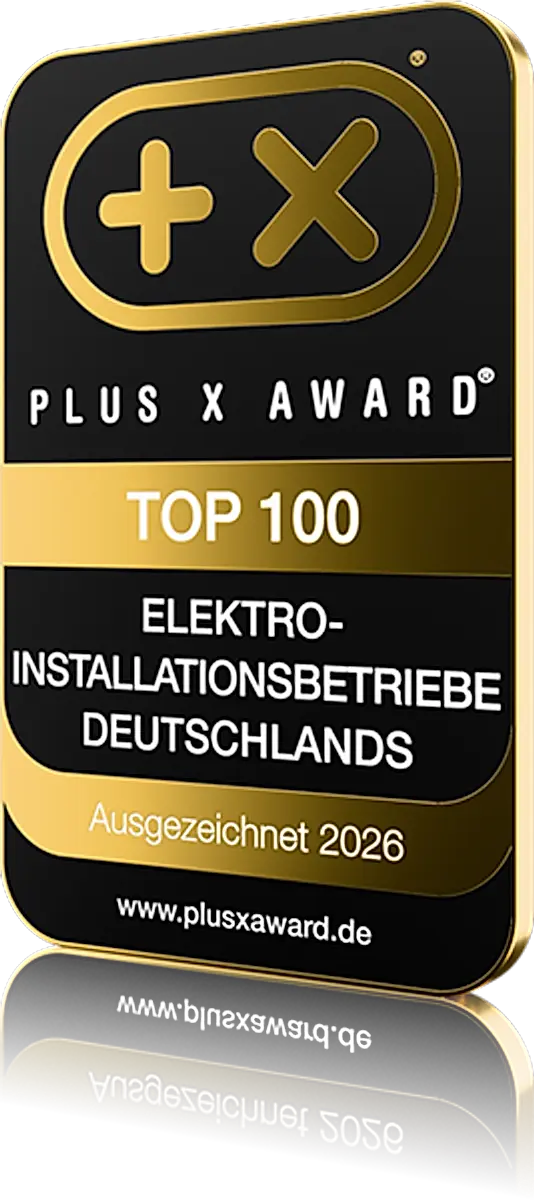 Siegel „Top 100 Elektro-Installationsbetriebe“