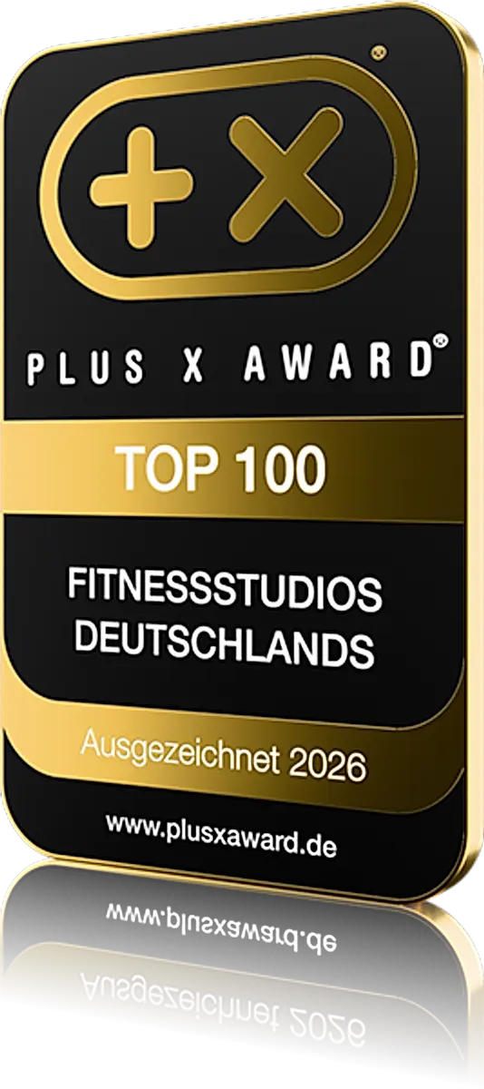 Siegel „Top 100 Fitnessstudios Deutschlands“