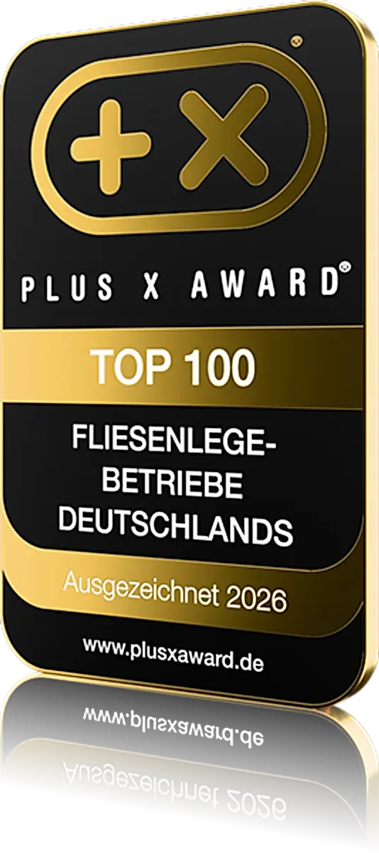Siegel „Top 100 Fliesenlegebetriebe“