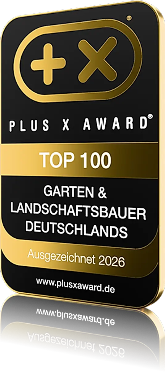 Siegel „Top 100 Garten & Landschaftsbauer Deutschlands“