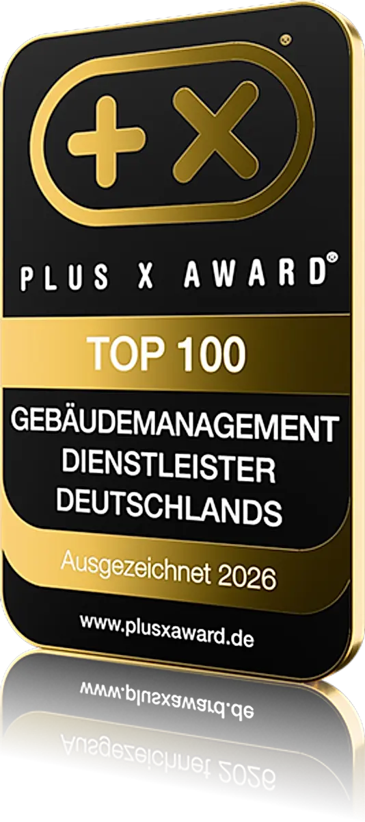 Siegel „Top 100 Gebäudemanagement Dienstleister Deutschlands“
