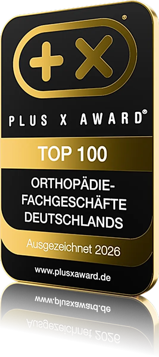 Siegel „Top 100 Orthopädiefachgeschäfte Deutschlands“