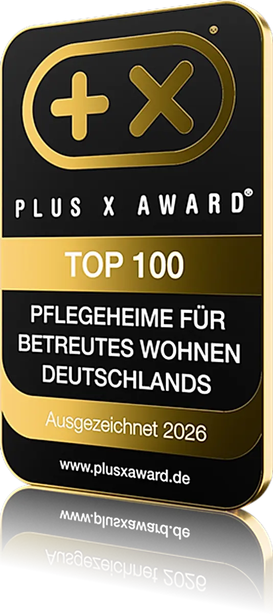 Label « Top 100 des résidences avec services pour seniors d'Allemagne »