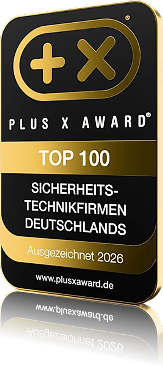 Siegel „Top 100 Sicherheitstechnikfirmen Deutschlands“