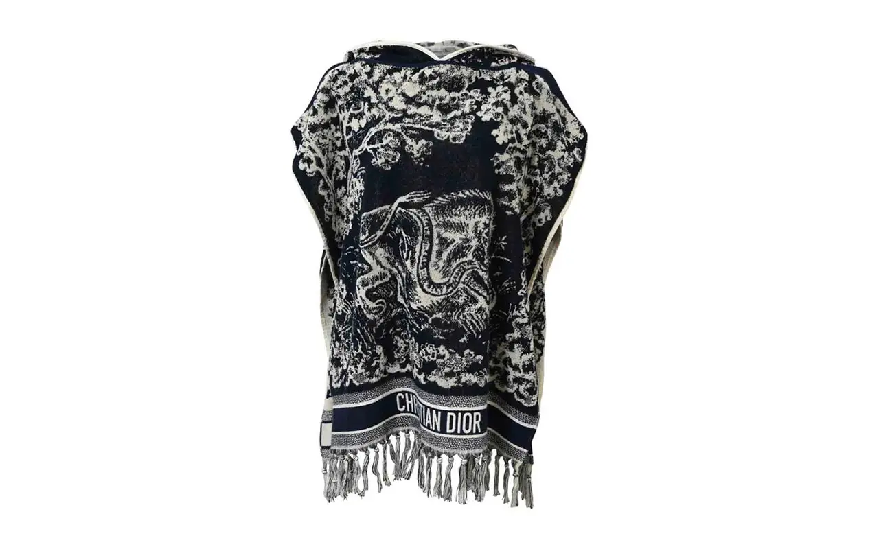 DIOR Poncho Überwurf