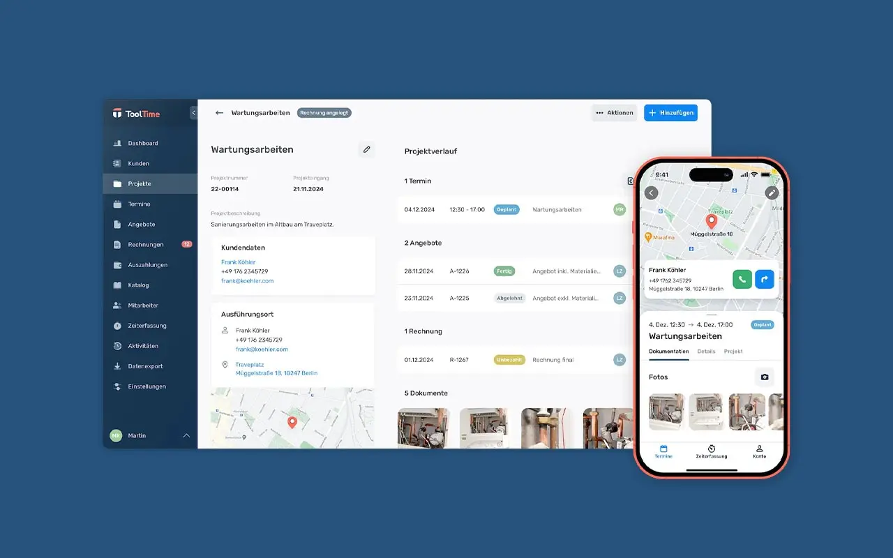 ToolTime (APP, Pay, Echo)
